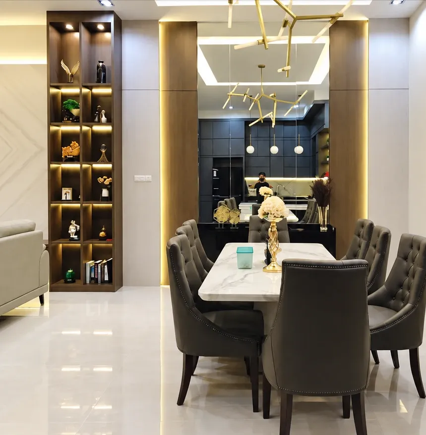 Mrs. F — Cemara Asri — dining room (1/3)