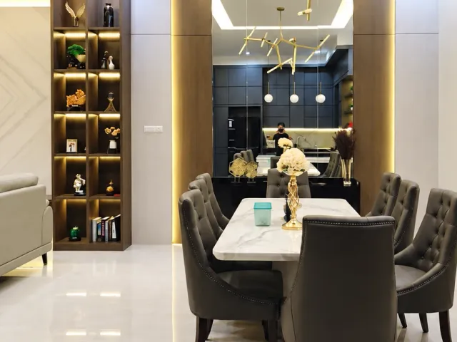Mrs. F — Cemara Asri — dining room (1/3)