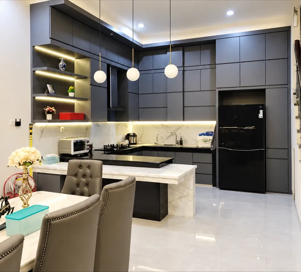 Mrs. F — Cemara Asri — dining room (3/3)